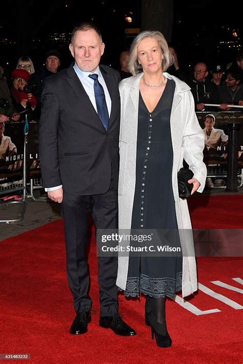 Actor Robert Glenister And His Wife Celia Glenister Attend The Film