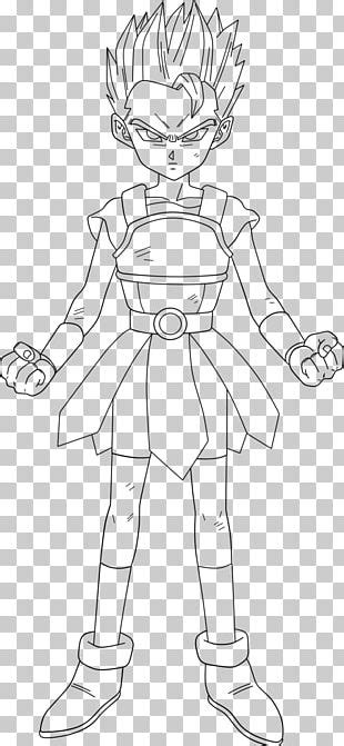 King Vegeta Line Art Goku Trunks Png Clipart Angle Arm Artwork