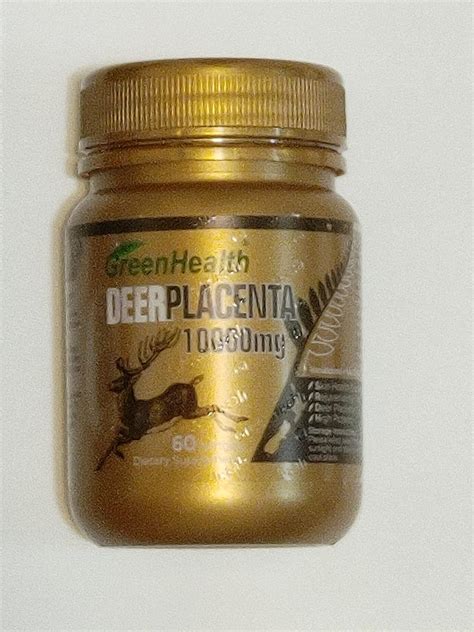 Buy New Zealand Super Deer Placenta 10000mg 60 Softgel Capsules Online At Lowest Price In Ubuy