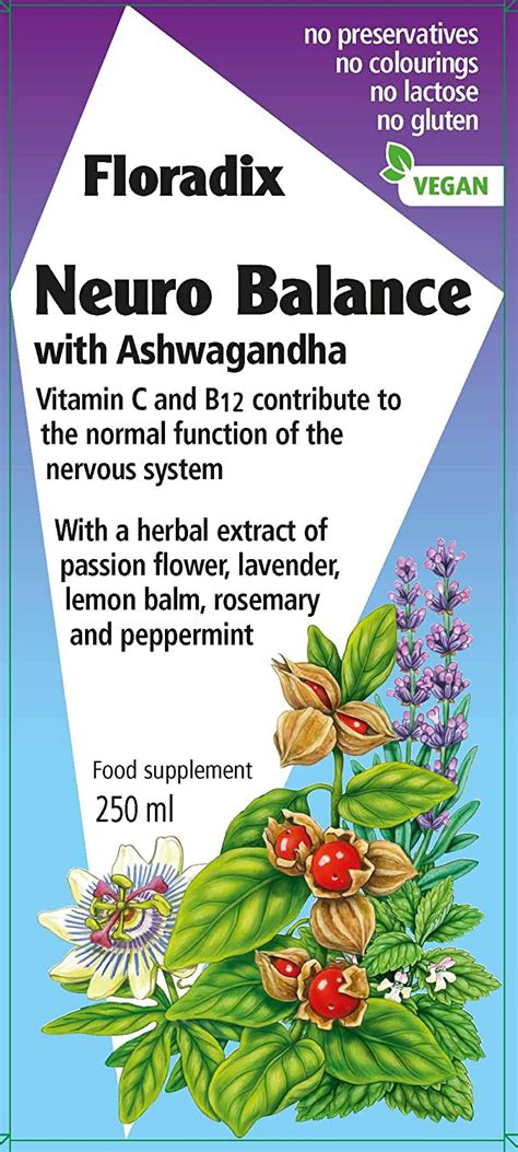 Floradix Neuro Balance With Ashwagandha 250ml Amarina Beauty