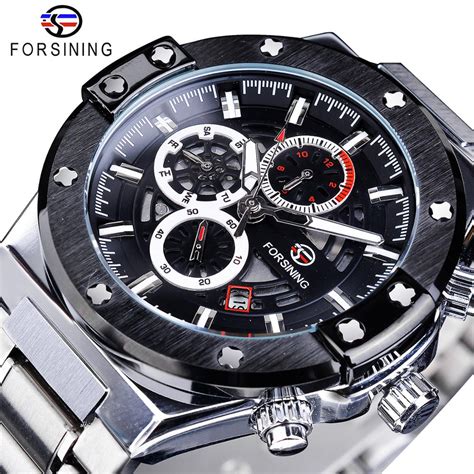 Forsining Inspire Sport Series Mens Automatic Military Wrist Watches