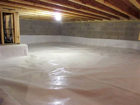 Crawl Space Waterproofing Foundation Crack Repair And Waterproofing