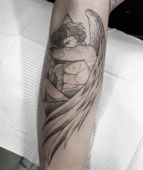 A N G E L J A V I E R en Instagram El Ángel caído Tatuaje realizado