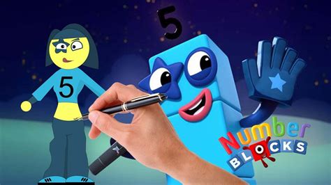 Numberblocks Humans Animation The Four By Fanmade Youtube Images