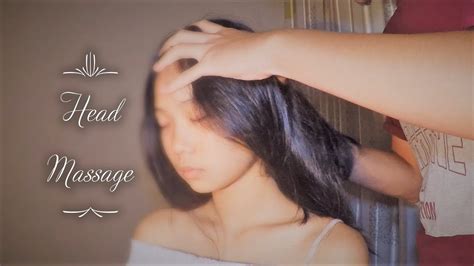 Relaxing Head Massage Before Sleep To Reduce Headache Scalp Massage