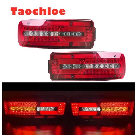 New Pc Lh Rh V Truck Led Tail Lamp For Man Truck Tga Truck Tgx Truck