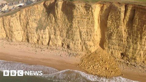 West Bay Landslip Closes Part Of Jurassic Coast BBC News