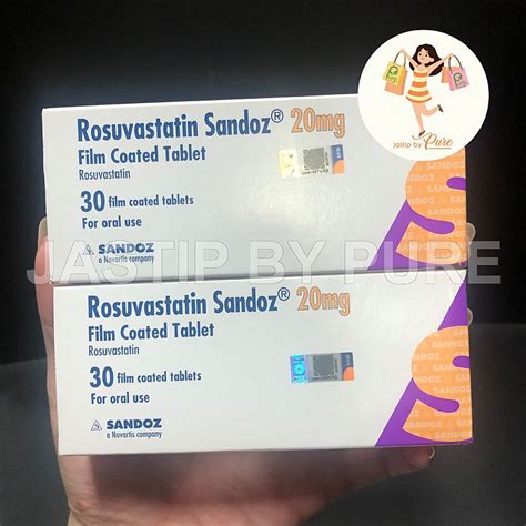 Jastip Malaysia Medicine Rosuvastatin Sandoz Mg Tablets