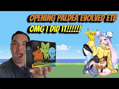 Opening Pokemon Paldea Evolved ETB Its Broken WE DID IT YouTube