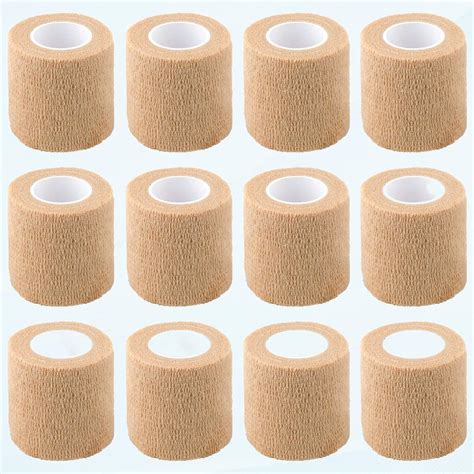 Veterinary Bandages For Dogs 2 Inch 5 Size 12 Pack Self Adhesive