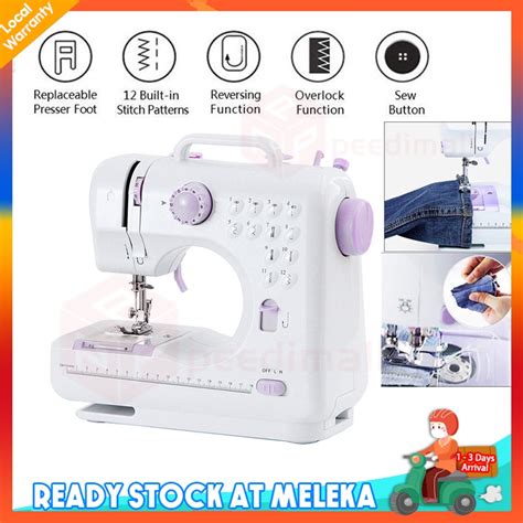 Local Ready StockMini Portable Sewing Machine Upgraded FHSM 505A Pro