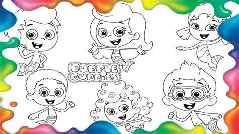 Bubble Guppies Para Colorir Bubble Guppies Temporada 1 Bubble