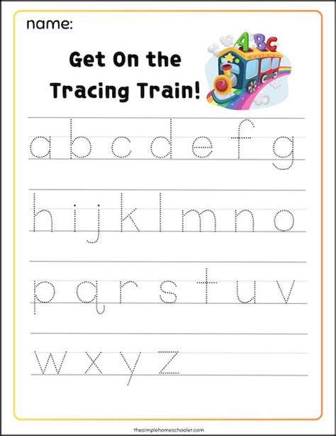 Fun And Free Tracing Lowercase Letters Worksheet Packet The Worksheets Library