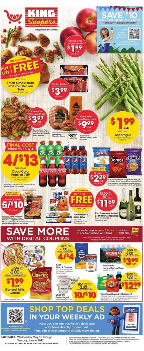 King Soopers Weekly Ad Deals From May