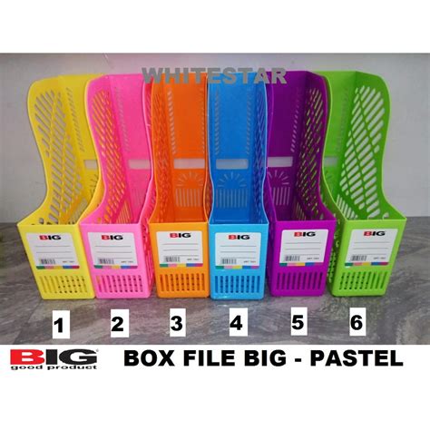 Jual Box File Plastik Big Pastel 7001 Shopee Indonesia