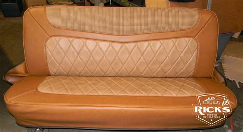 1947 1987 Chevy Truck Block Pleats Bench Seat Covers