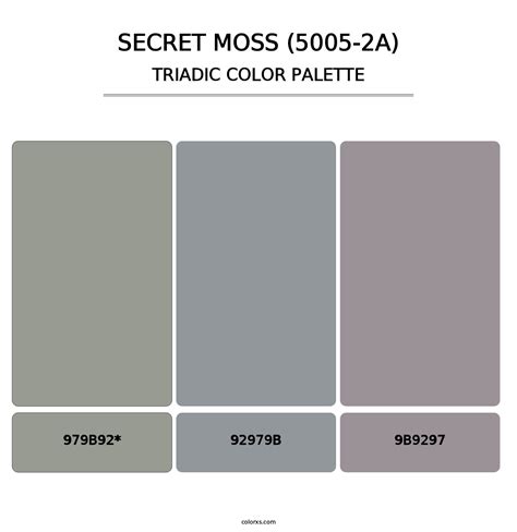 Valspar Secret Moss A Paint Coordinating Colors And Palettes