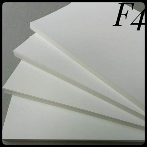 Jual KERTAS IVORY 350 GR UK F4 FOLIO 21 5 CM X 33 CM ISI 50 LEMBAR