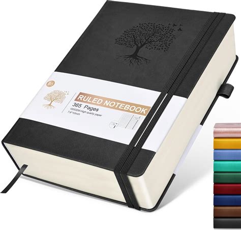 Cuaderno rayado 365 páginas B5 diarios grandes para escribir cuaderno