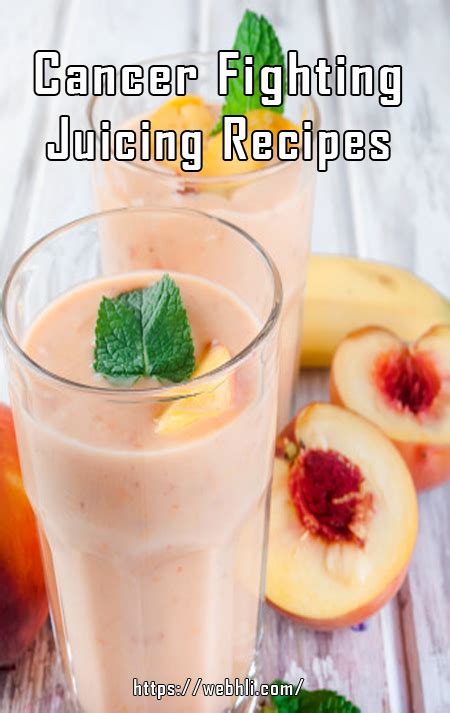 Cancer Fighting Juicing Recipes Healthy Lifestyle