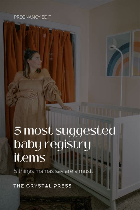 Most Frequently Suggested Baby Registry Items The Crystal Press