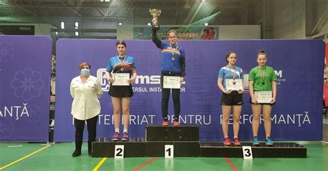 Tenis De Mas Andreea Jifcu Medalie La Campionatul Na Ional Juniori