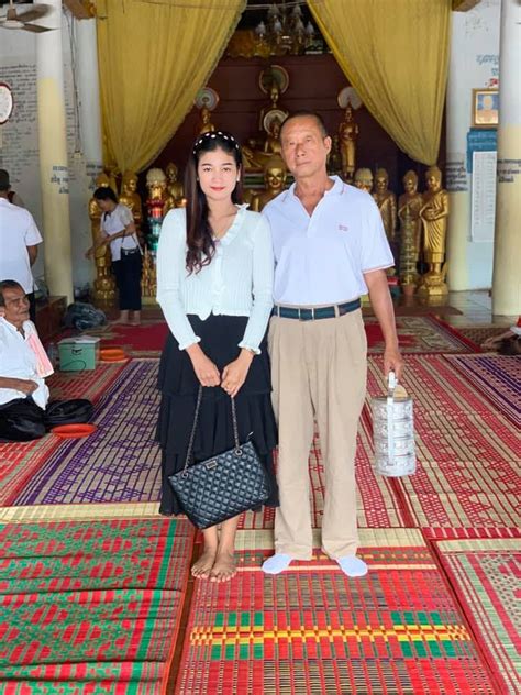 70 Year Old Man Marries A Young Cambodian Woman His Wife Gets Called