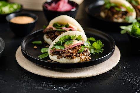 Korean Bulgogi Beef & Lentil Bao Buns – Lentils.org