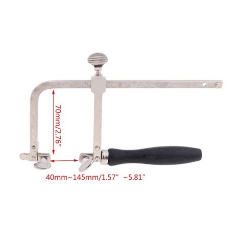 Adjustable Frame Sawbow Adjustable U Shape Hacksaw DIY Hand Tools EBay