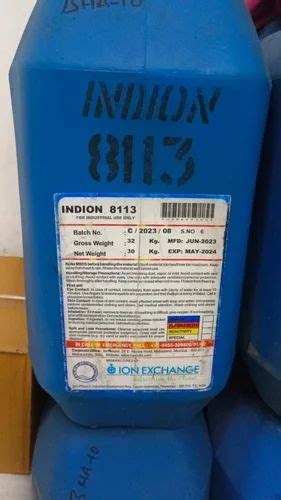 Indion RO Antiscalant Chemical Packaging Type Can Packaging Size 30