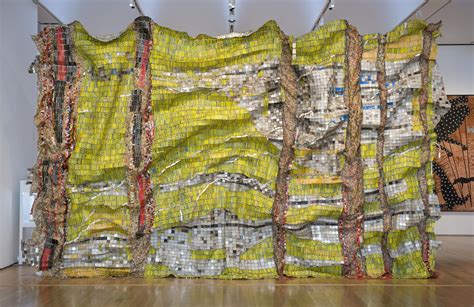 VIDEO: El Anatsui and Robert Mosse at Jack Shaman Gallery | The Armory Show - galleryIntell