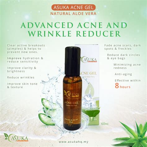 Asuka Acne Gel Best Acne Pimple Solutions [60ml] Shopee Malaysia