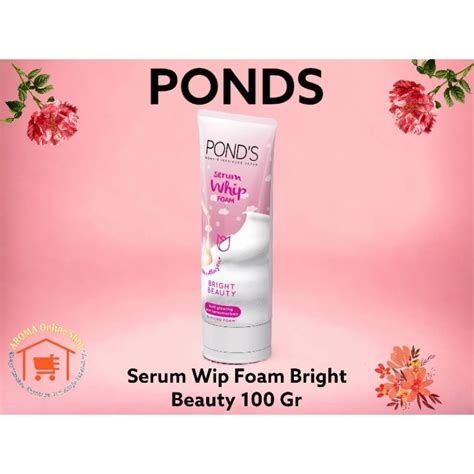 Jual Ponds Serum Whip Foam Bright Beauty G Shopee Indonesia