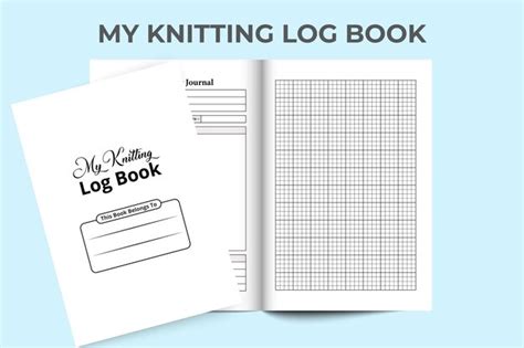 Premium Vector Knitting Information Kdp Interior Logbook Knitting And