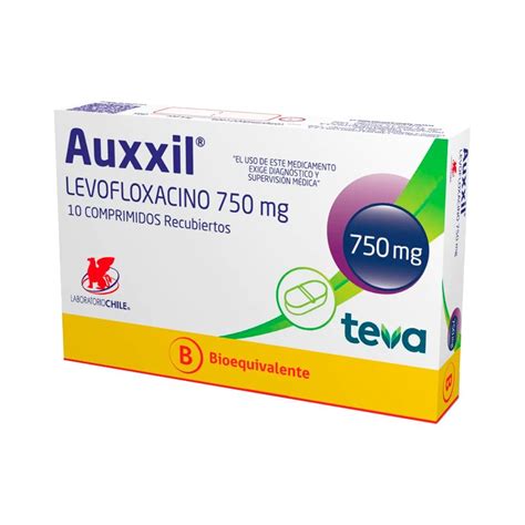 Auxxil Levofloxacino 750 Mg Cont 10 Comprimidos Recubiertos Punto