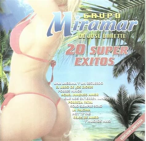 Grupo Miramar De José Barette 20 Super Éxitos Cd Nuevo