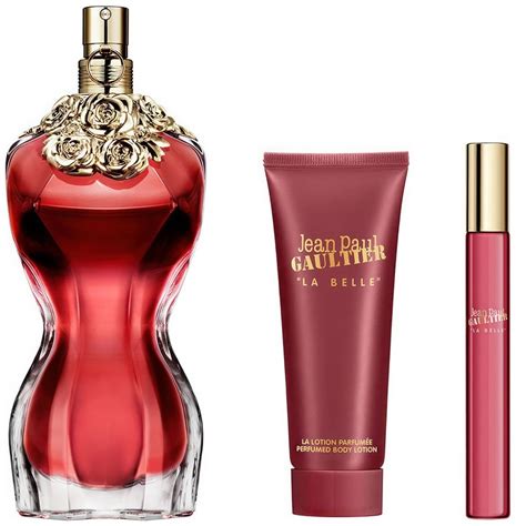 Fragancia Set Jean Paul Gaultier La Belle Edp 100 Ml Body Lotion 75 Ml Edp 10 Ml Para Mujer