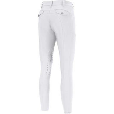 Pikeur Riding Breeches Romy Sd Knee Grip White Agradi