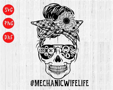 Mechanic Wife Life Svg Png Digital Download Mechanic Svg Etsy