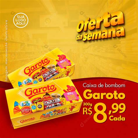 Post Supermercado Oferta Da Semana Produto Social Media Psd Editável