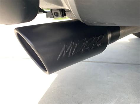 Mbrp Black Exhaust Tip 2019 Chevrolet Silverado And Gmc Sierra 1500 T1xx Gm