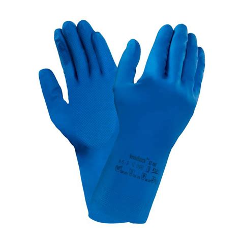 Guantes De Protecci N Qu Mica De L Tex De Caucho Versatouch