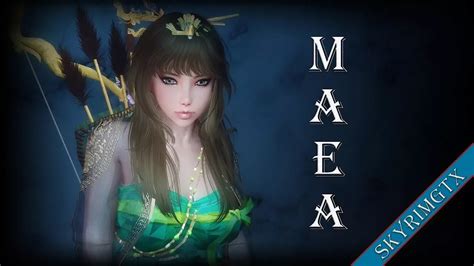 Skyrim Se Weekly Free Mod Maea Follower Youtube