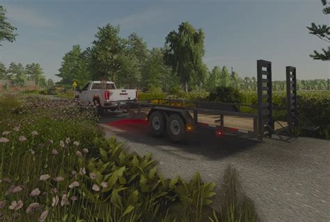 EDITED LANSCAPE/TRANSPORT TRAILER V1.0 – FS22 mod