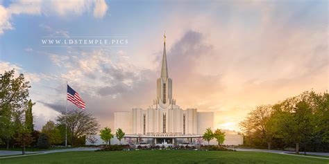 Jordan River Temple Glory To The Highest Lds Temple Pictures