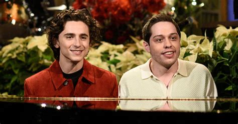 Pete Davidson, Timothee Chalamet Become Fast Friends on ‘SNL’