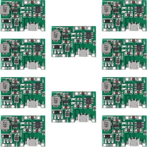 Amazon 6pcs 2A 5V Charge Discharge Integrated Module 3 7V 4 2V For