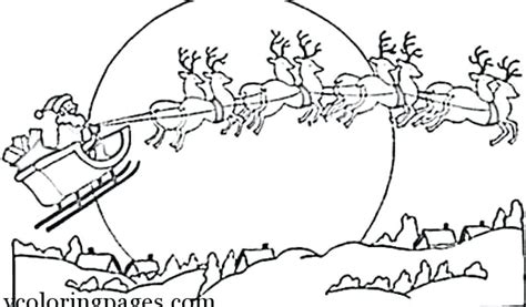 Flying Reindeer Drawing at PaintingValley.com | Explore collection of ...