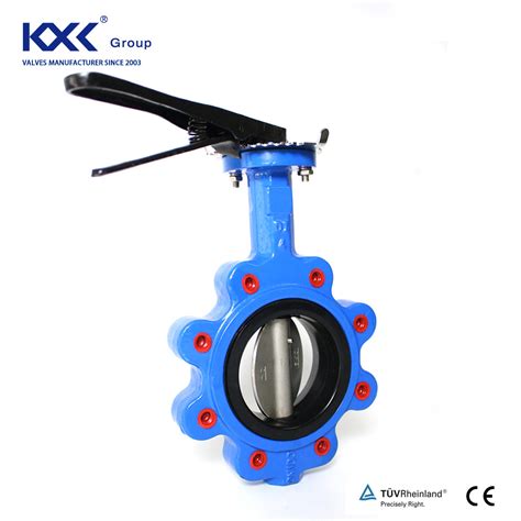 Pn Ductile Iron Cast Iron Lugged Wafer Type Butterfly Valve