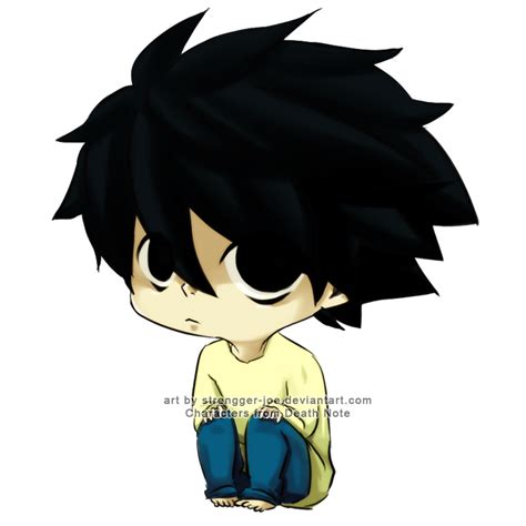 L Lawliet Chibi by strengger-joe on DeviantArt